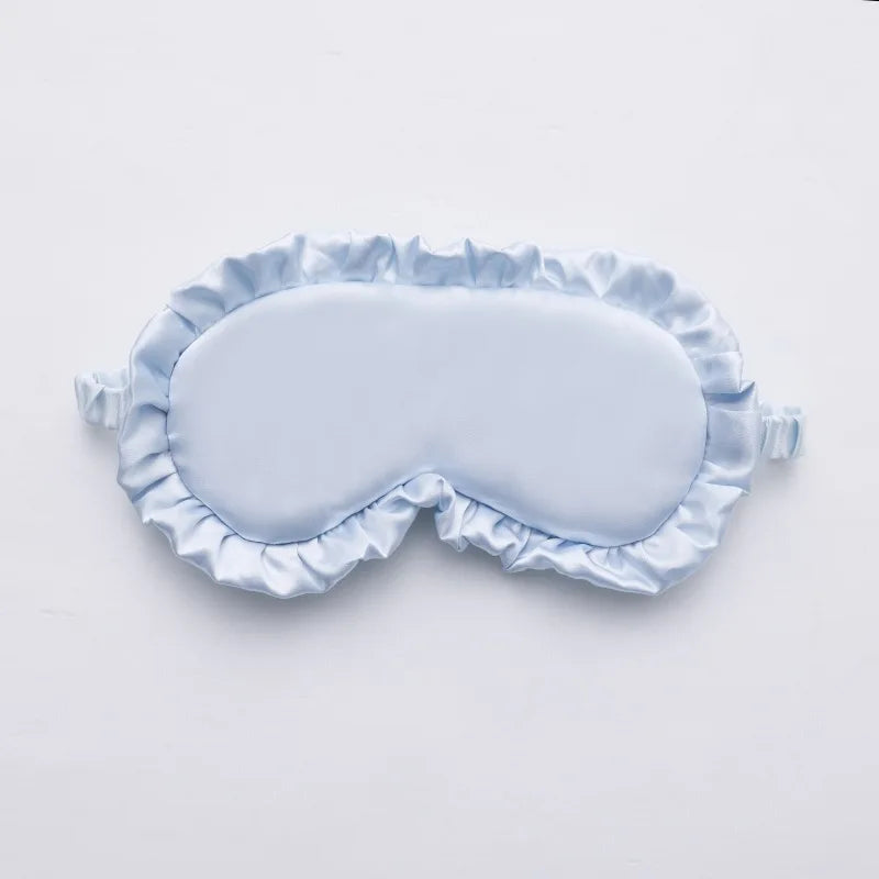Blue Bow sleep mask