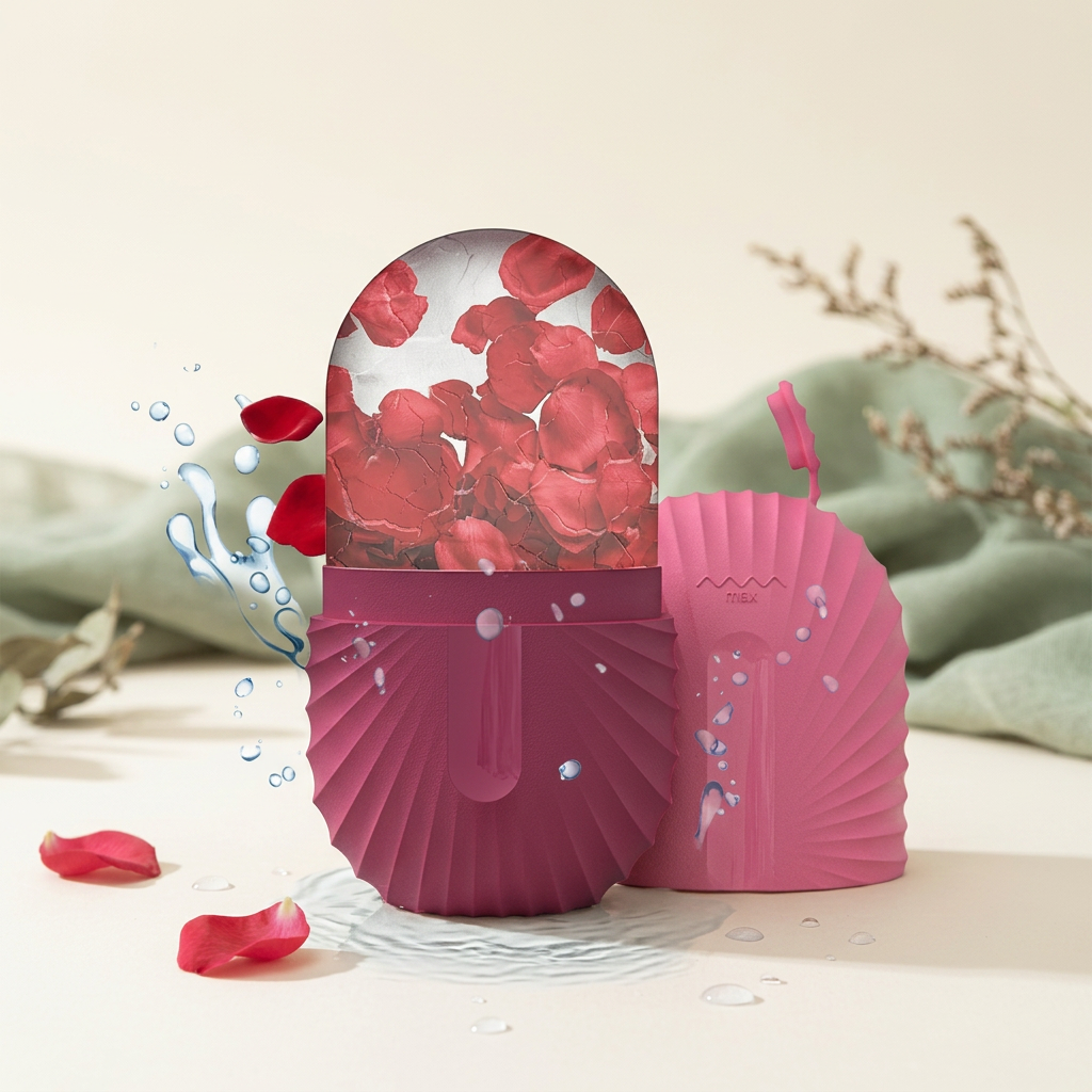 Soft Ritual Ice Roller - Rose