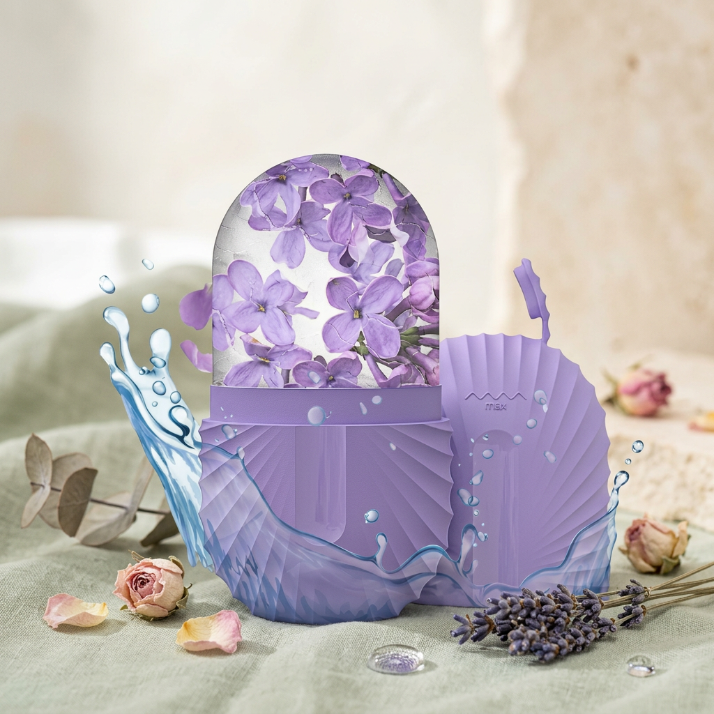Soft Ritual Ice Roller - Purple